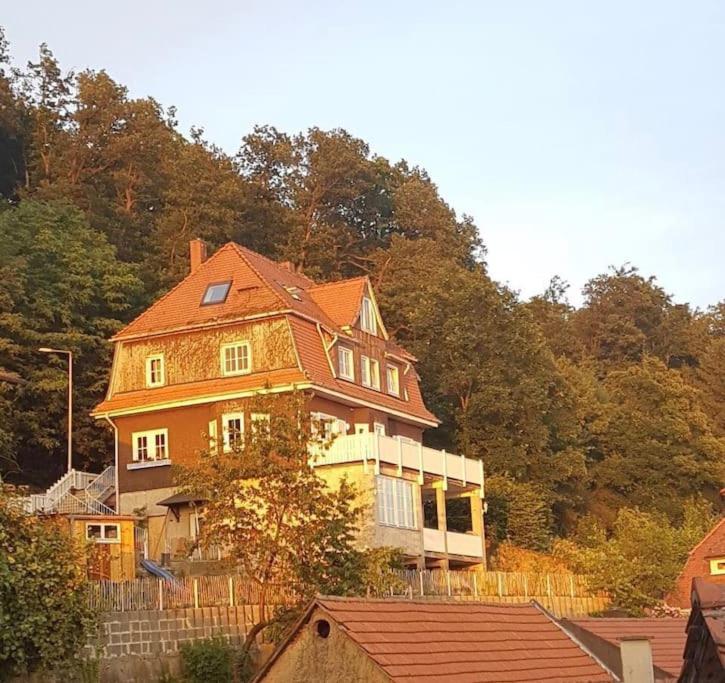 Apartmán Waldheim Lindenfels Exteriér fotografie
